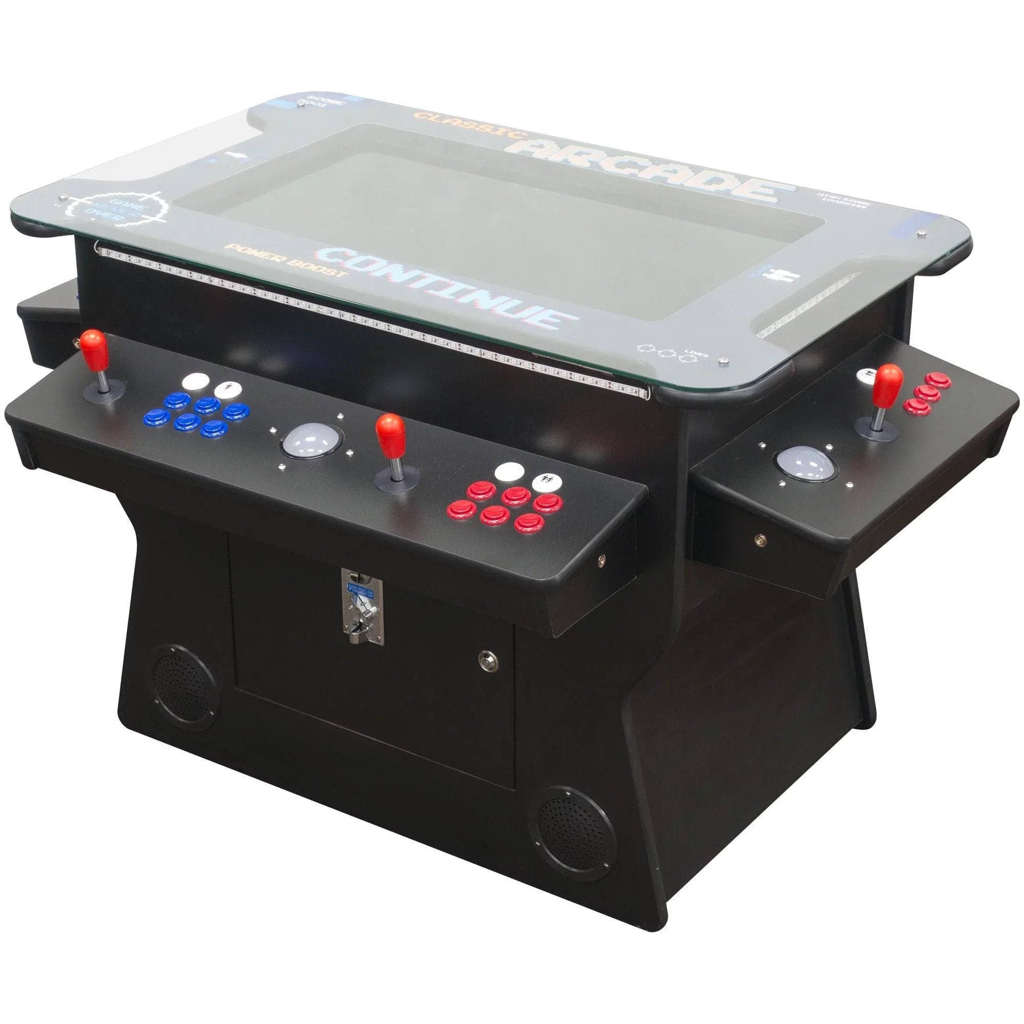 3-Sided Tilt Cocktail Table Arcade Machine