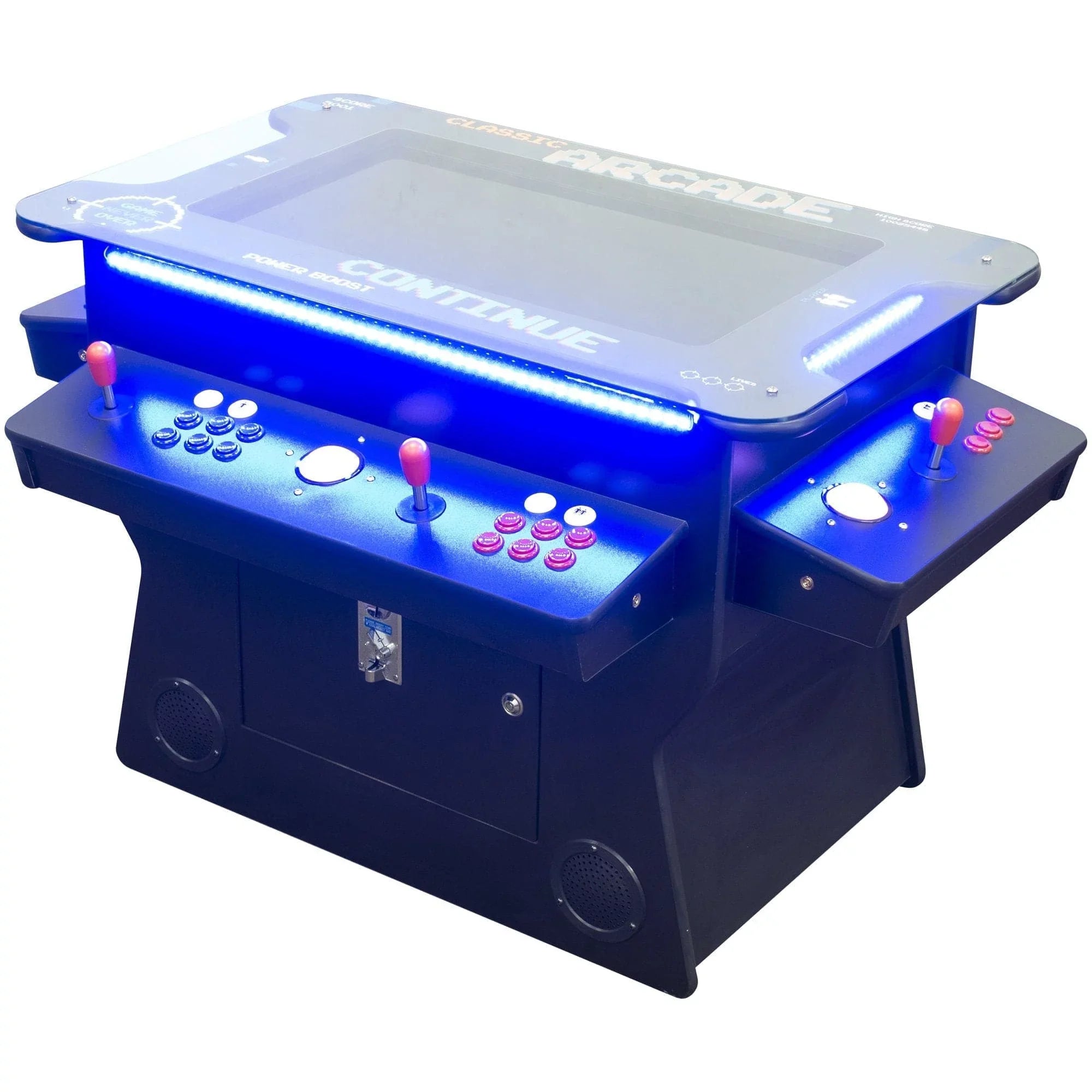 3-Sided Tilt Cocktail Table Arcade Machine