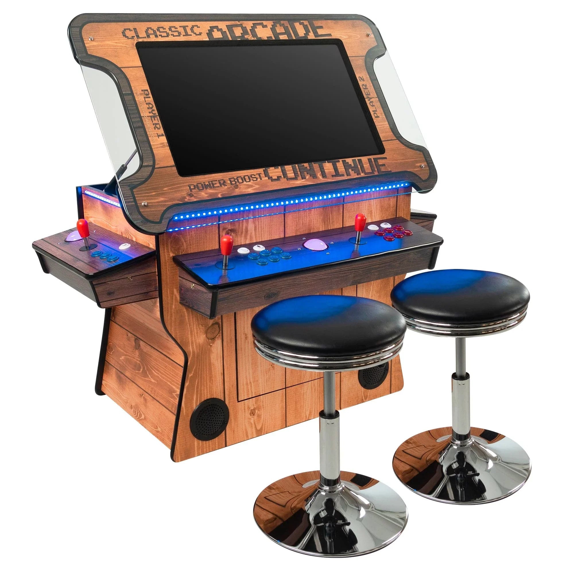 3-Sided Tilt Cocktail Table Arcade Machine