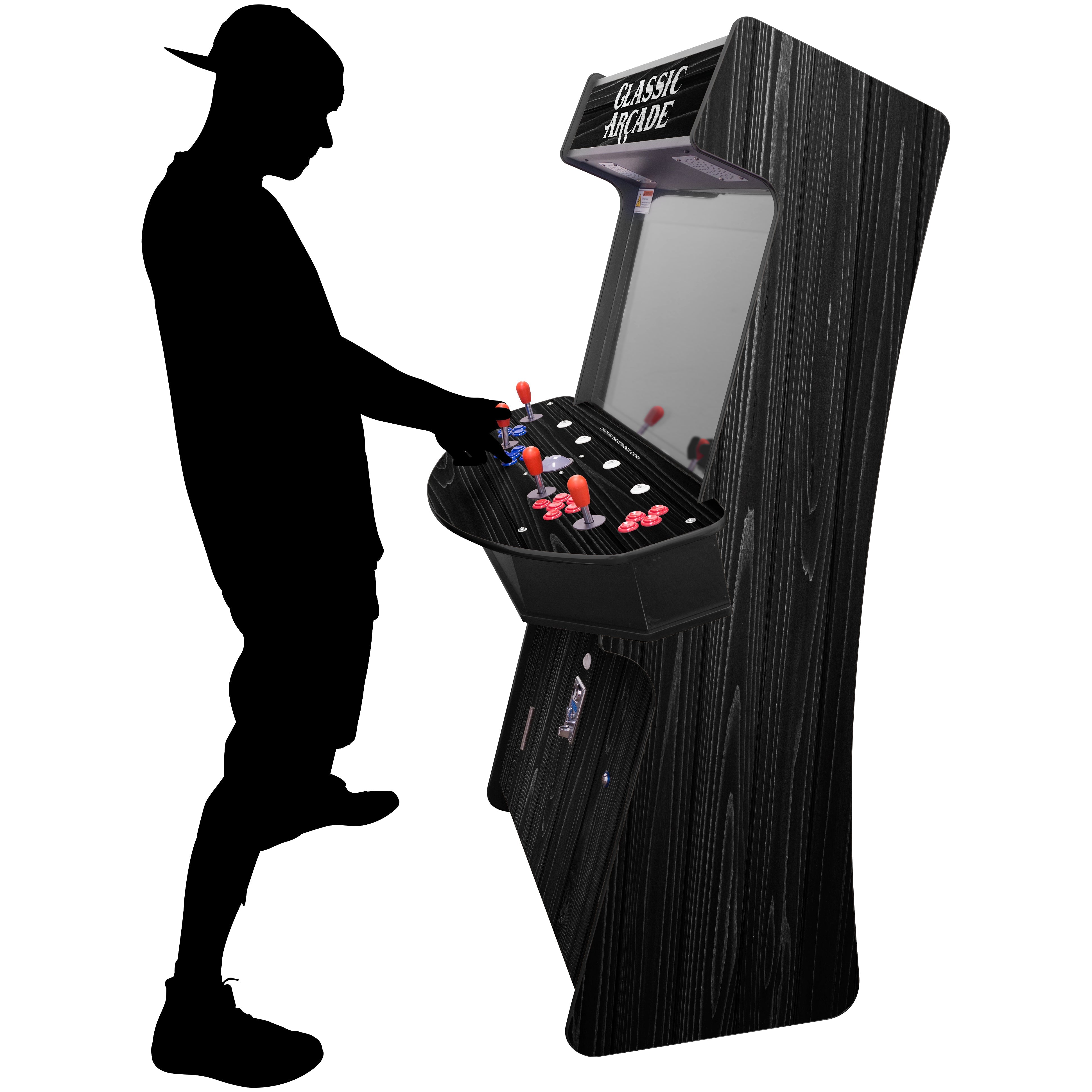 4P Slim Stand Up Arcade Machine
