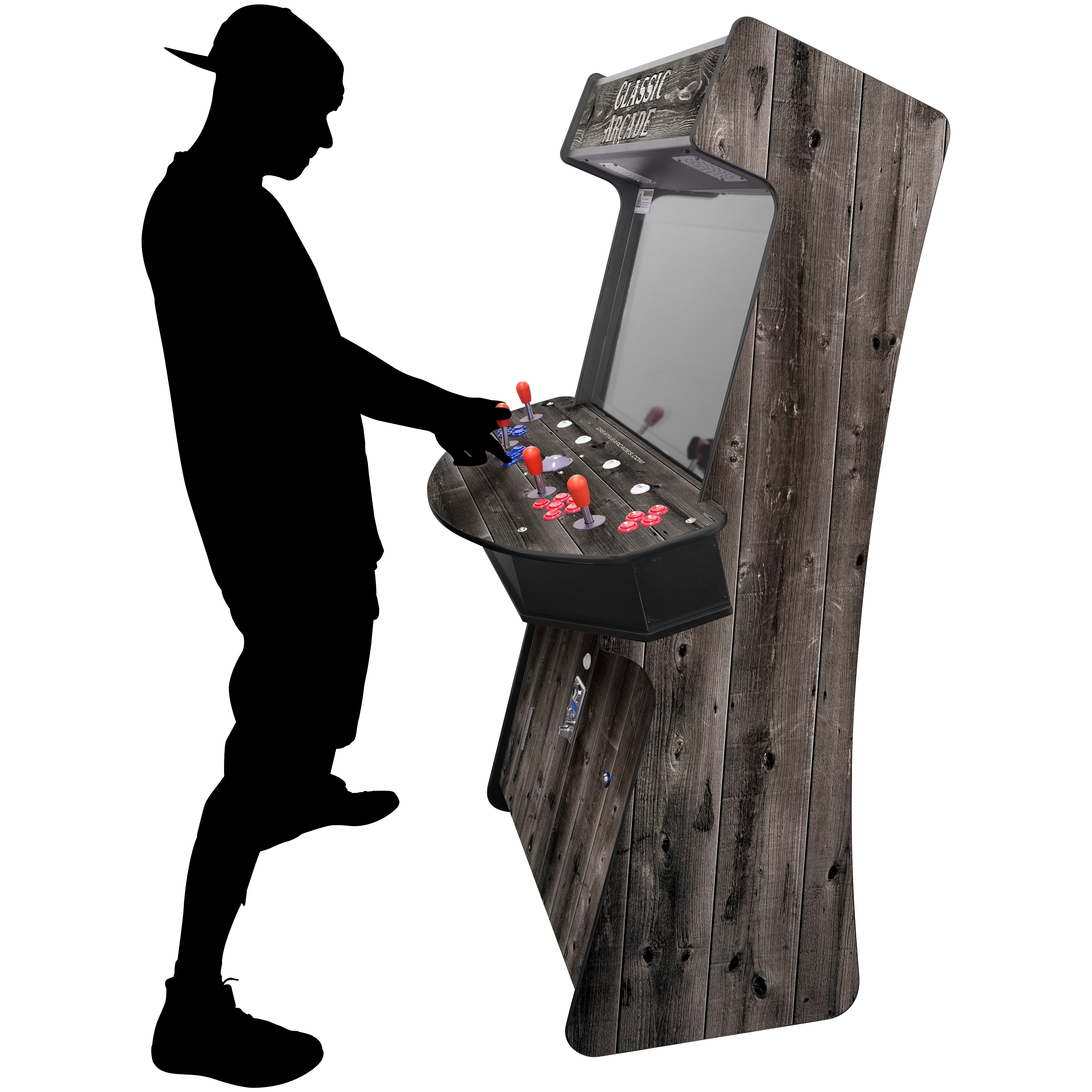 4P Slim Stand Up Arcade Machine