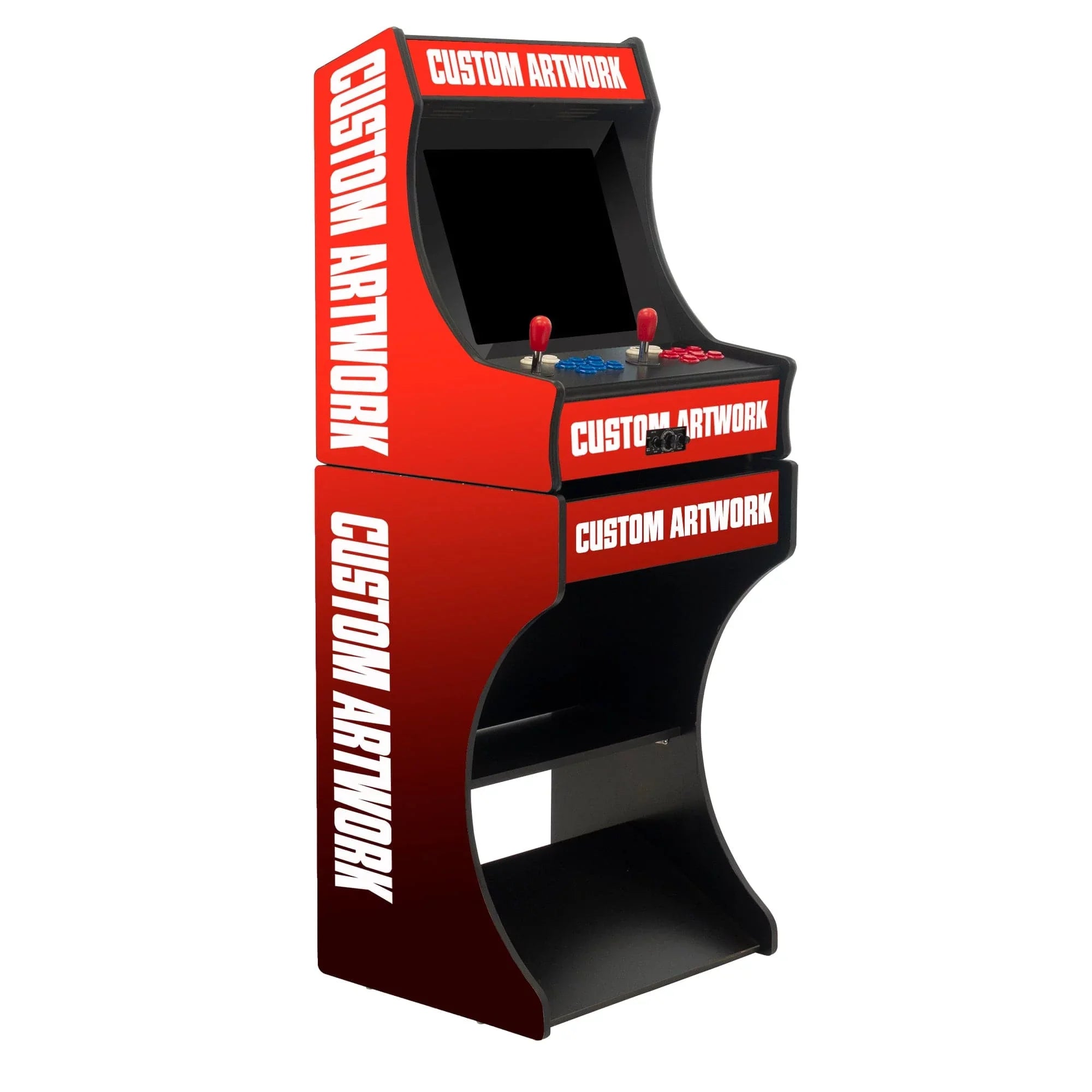 Creative Arcades 2P Mini Tabletop Arcade with Stand - Custom Artwork