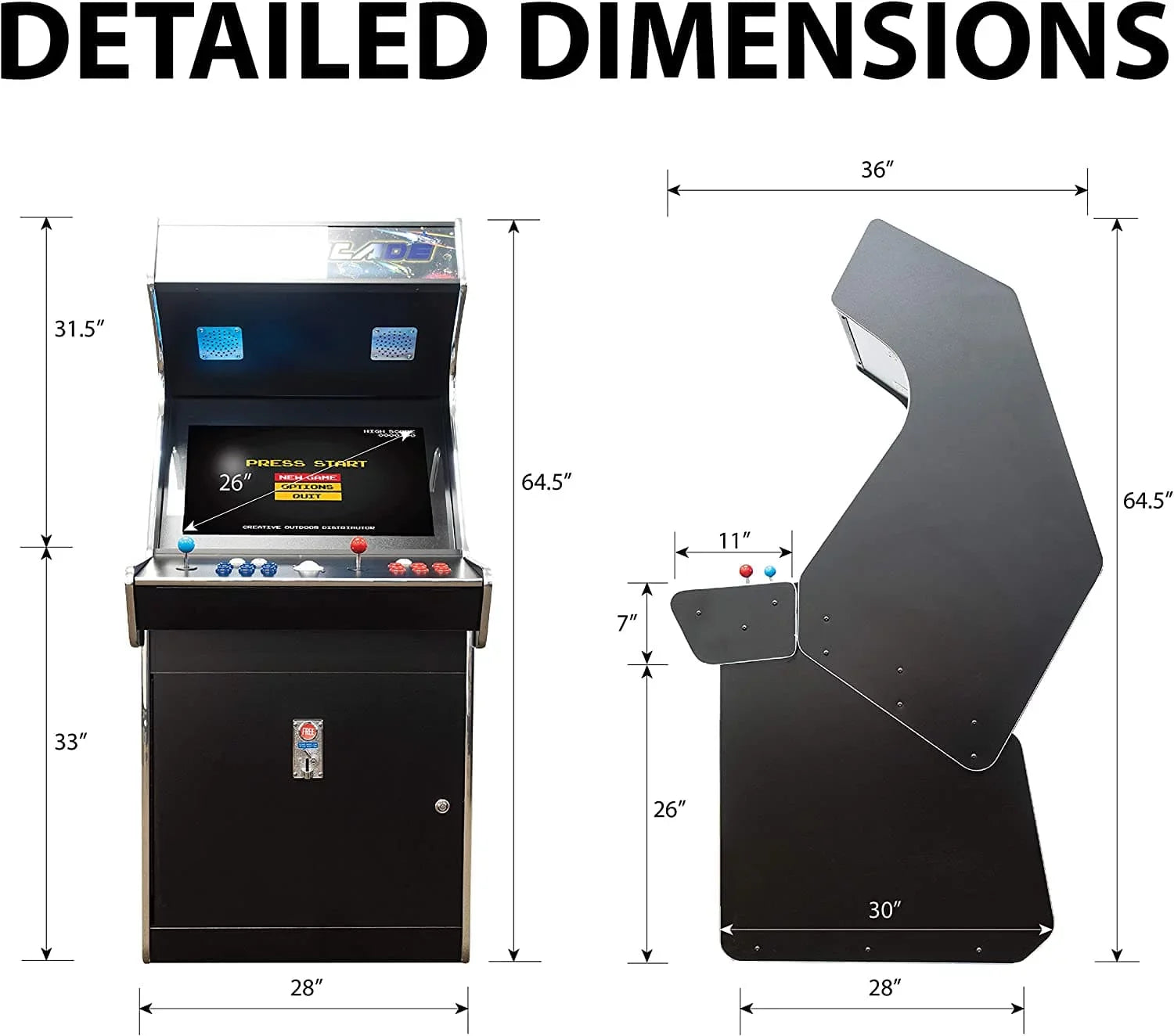 2P Hunchback Stand Up Arcade Machine