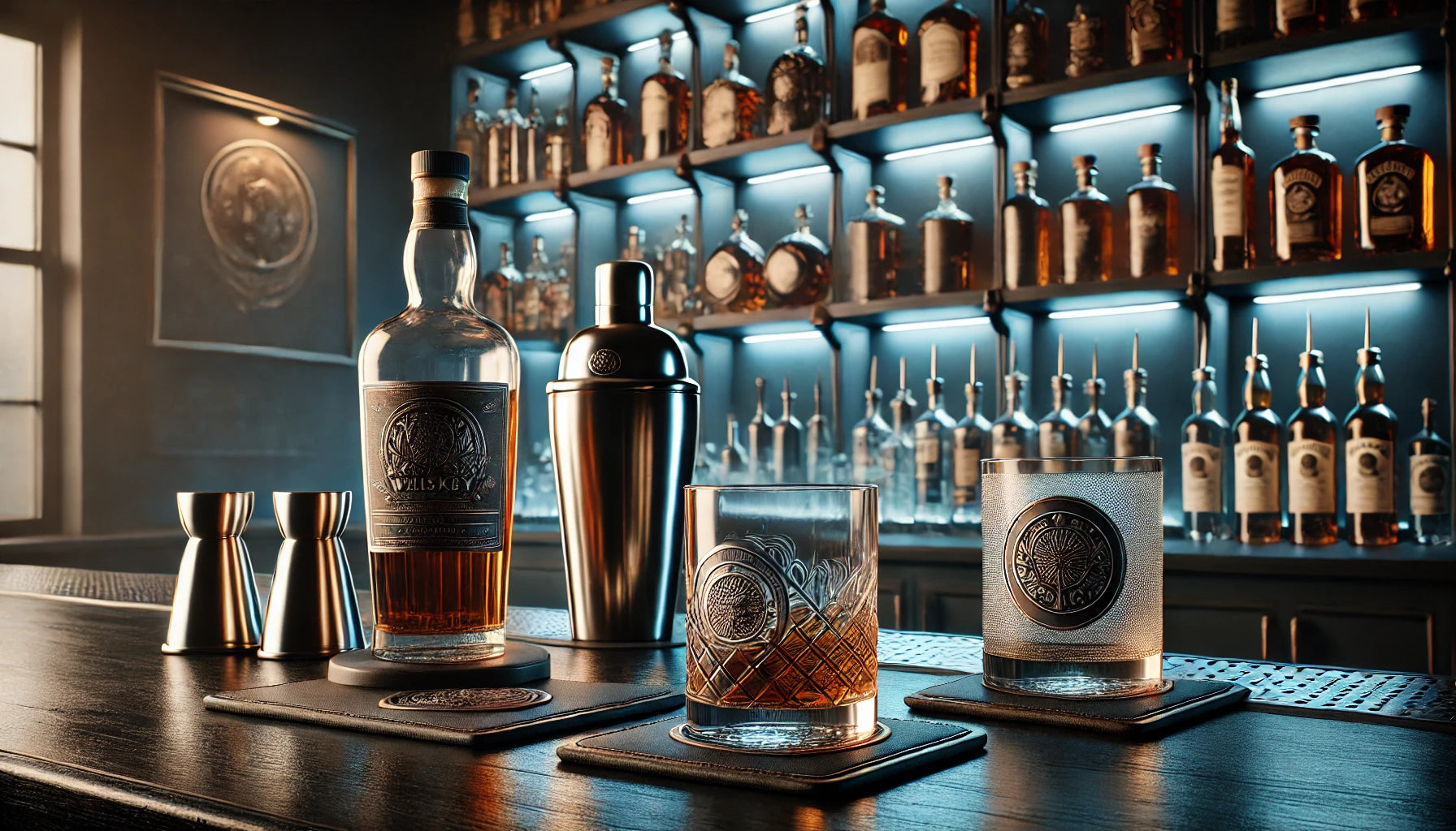 Alpha Man Zurich Barware set