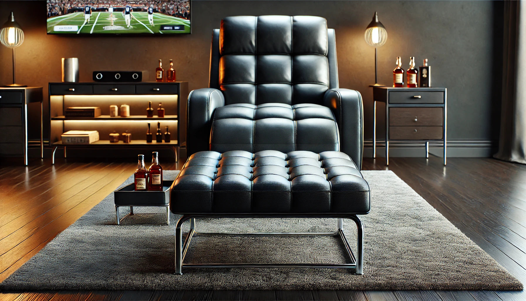 Alpha Man Ottoman Set