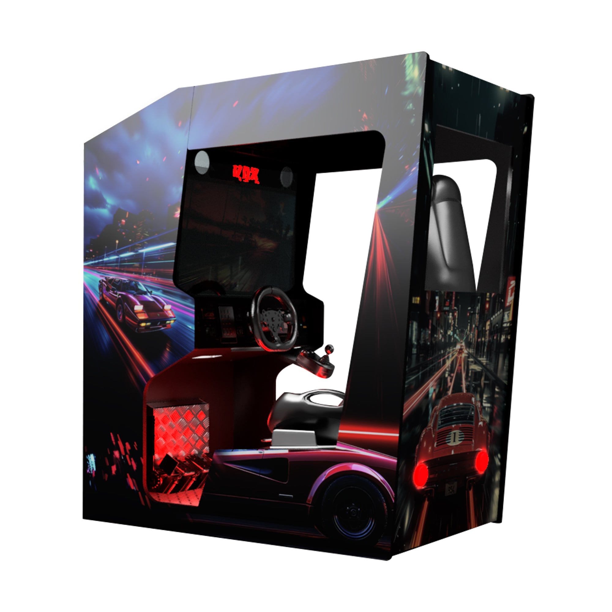 Extreme Racing Arcade Machine | 200 Classic Racing Games | Wifi Compatible