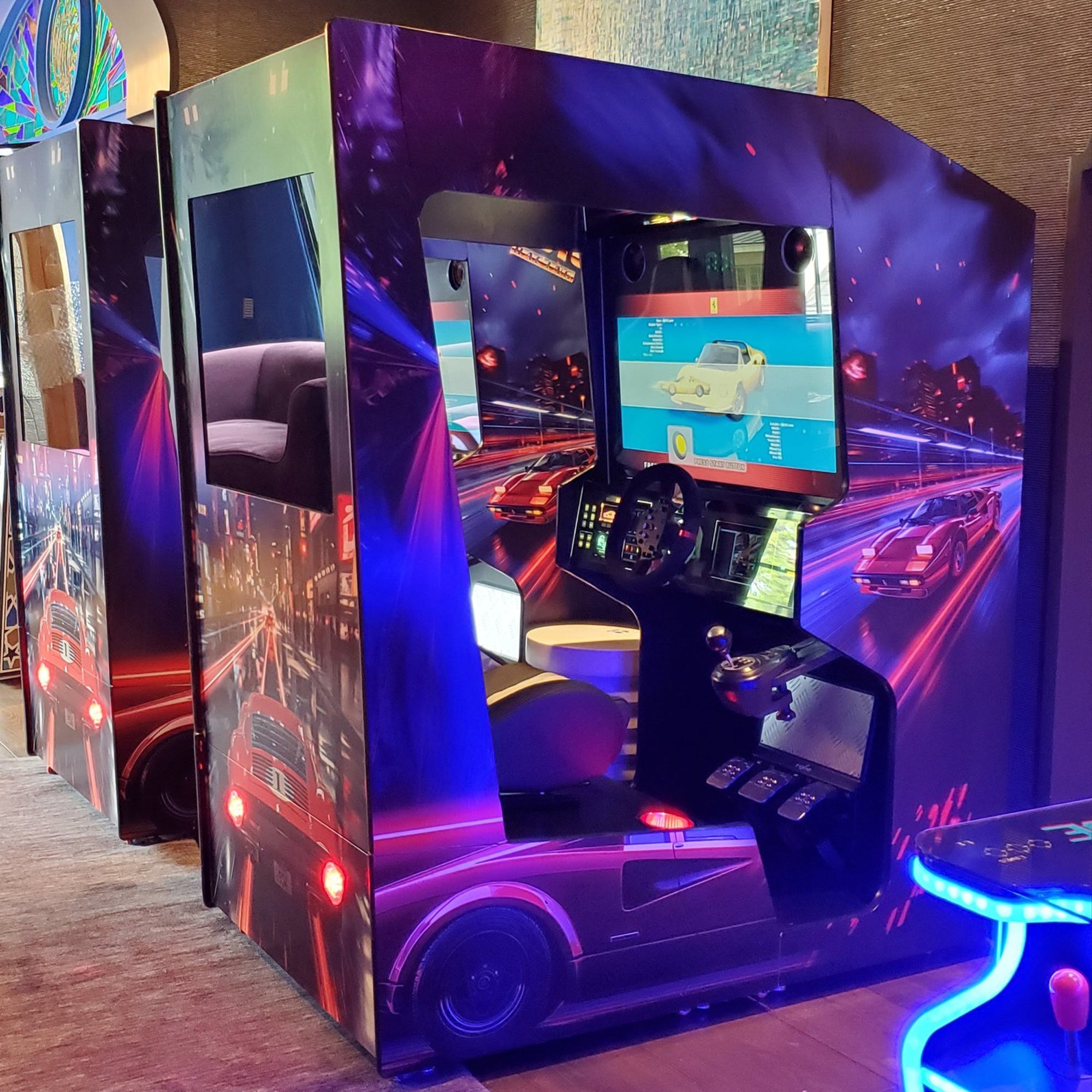Extreme Racing Arcade Machine | 200 Classic Racing Games | Wifi Compatible