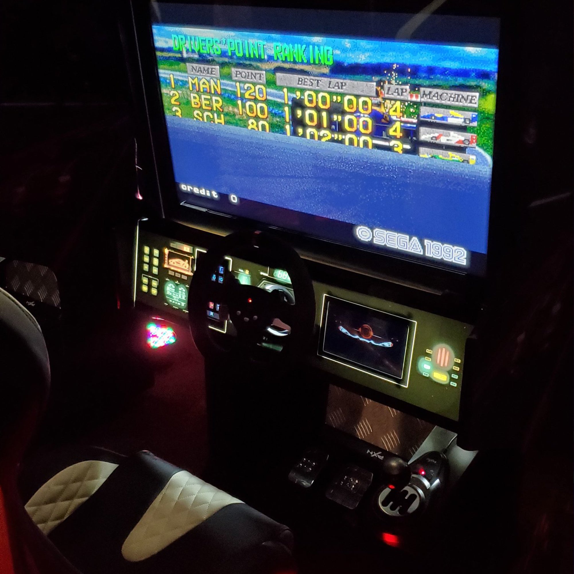 Extreme Racing Arcade Machine | 200 Classic Racing Games | Wifi Compatible