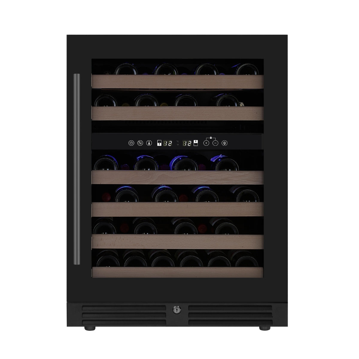 24 - Inch Under-Counter Dual zone Wine Cooler with Low-E Glass Door